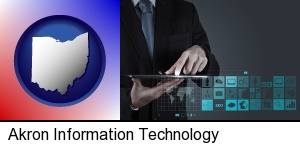 Akron, Ohio - information technology concepts