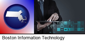 Boston, Massachusetts - information technology concepts