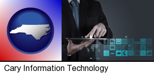 Cary, North Carolina - information technology concepts
