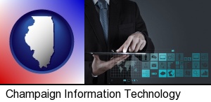 Champaign, Illinois - information technology concepts