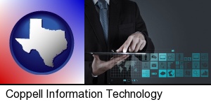 Coppell, Texas - information technology concepts