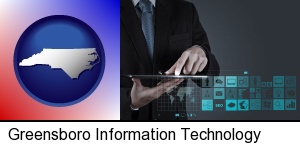 Greensboro, North Carolina - information technology concepts