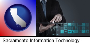 Sacramento, California - information technology concepts