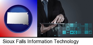 Sioux Falls, South Dakota - information technology concepts