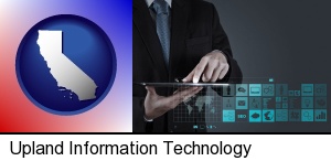 Upland, California - information technology concepts