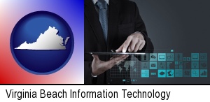 Virginia Beach, Virginia - information technology concepts