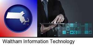 Waltham, Massachusetts - information technology concepts