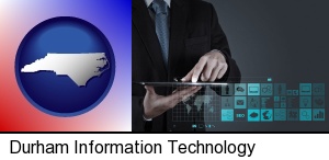 Durham, North Carolina - information technology concepts